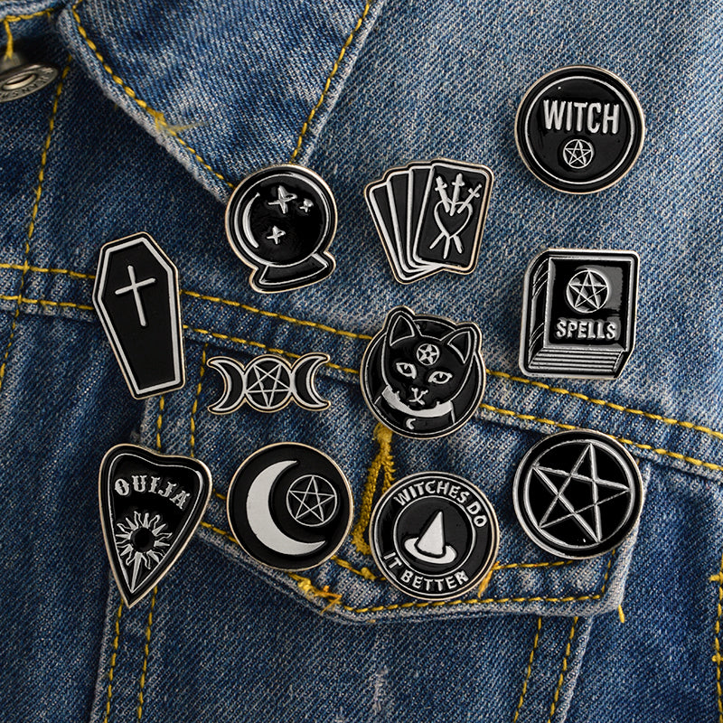 Witches do it better Lapel pin collection