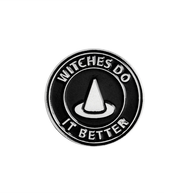 Witches do it better Lapel pin collection