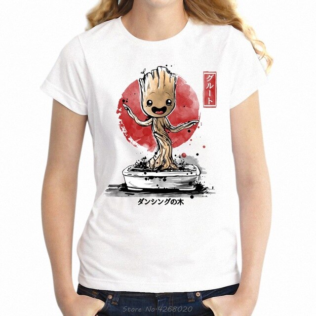Bonsai Groot Geek Tee