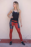 Red Hero Leggings