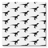Dino All Over Stretched Eco-Canvas