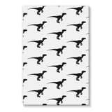 Dino All Over Stretched Eco-Canvas