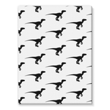 Dino All Over Stretched Eco-Canvas