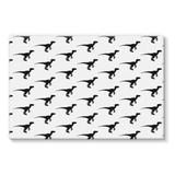 Dino All Over Stretched Eco-Canvas