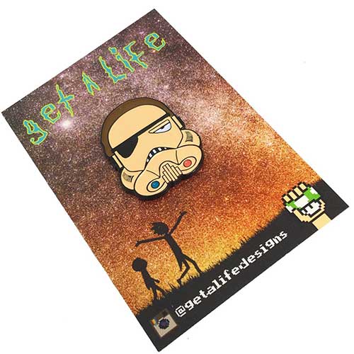 EVIL MORTY STORMTROOPER: Rick & Morty x Star Wars Enamel Pin