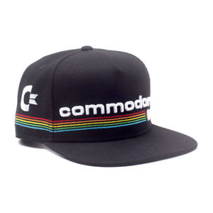 COMMODORE 64 Embroidered Full Rainbow Logo Snapback