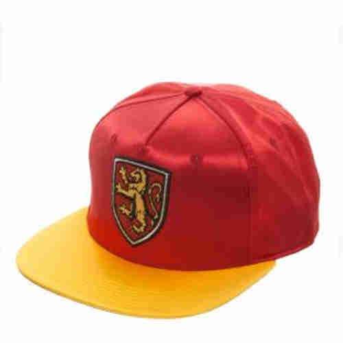 Gryffindor Satin Metallic Embordered Snapback