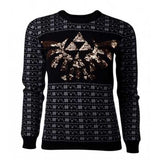 Zelda - Tri-Force Glitter Women's Christmas Jumper