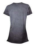NINTENDO Gameboy 3D Logo Oil Washed fitted T-Shirt