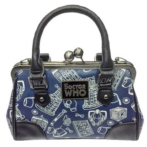 Doctor Who Scribble Art Handbag