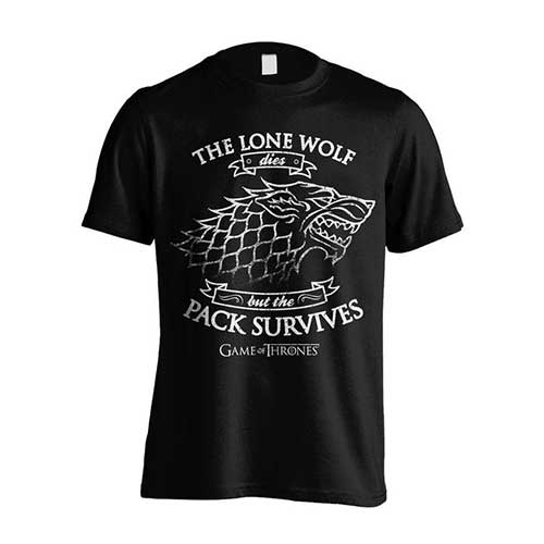 Game Of Thrones T-Shirt Lone Wolf